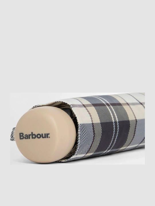 Barbour Tartan Regenschirm Kompakt Weiße