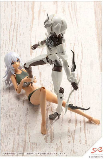 Kotobukiya Minecraft: Sousai Shojo Teien - Фигура На Вълк За Тренировка Висока 16 См В Мащаб 1:10