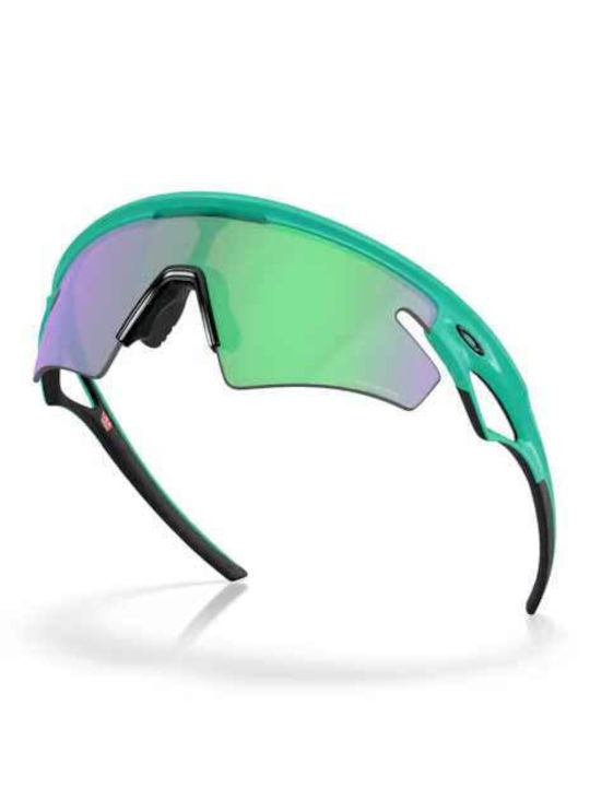 Oakley Unisex Γυαλιά Ηλίου με Πράσινο Σκελετό και Πολύχρωμο Φακό
