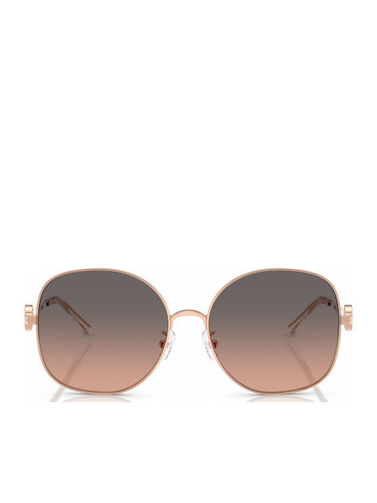 Tory Burch Women Sunglasses with Rose Gold Frame and Pink Lens