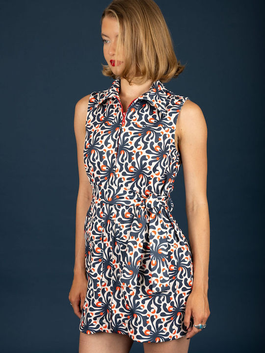 Mini Dress Blue