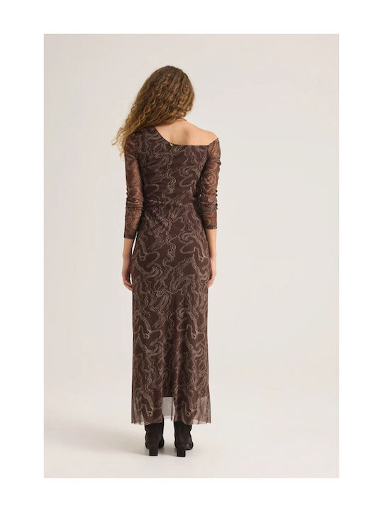 Damenkleid Braun