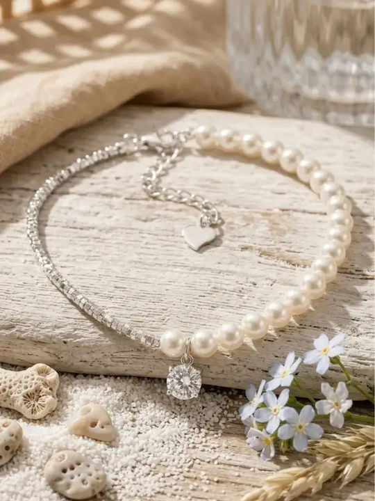 SteweHome SteweHome Armband Kette Aus Messing Mit Perlen