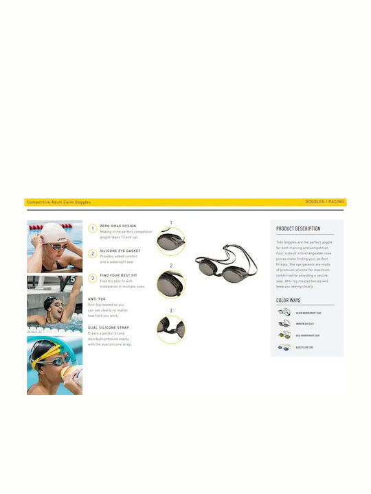 Finis Finis Schwimmbrillen Erwachsene Gold