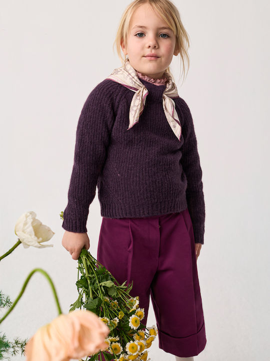 Kids Long-Sleeved Sweater Cherry