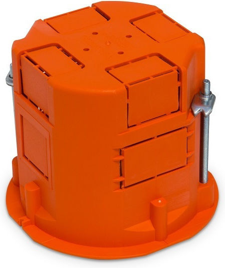 Volteo Anschlussdose Für Draußen Platzierung Für Gipskarton In Orangen Farbe