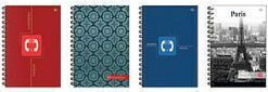 interDRUK Spiral Notebook A6 with Hard Cover (Miscellaneous Designs)