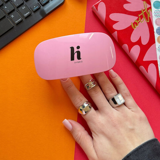 Hi Hybrid UV/LED Nagellack Aushärtungslampe 6W Rosa