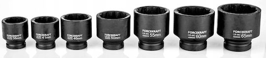 Forcekraft Ratchet With Sockets 3/4" 26 Pieces