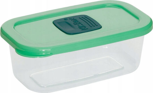 5Five Set Plastic Lunch Boxes Transparent 4 Pieces