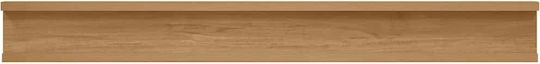 Brown Wall Shelves 2 Pieces 80x9x3 cm