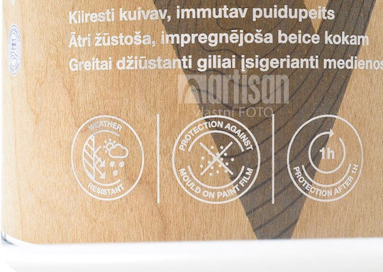 Tikkurila Imprägnierung Valtti Plus Complete 5lt Weiß Satin
