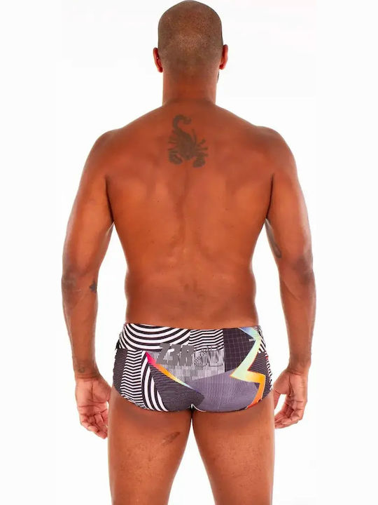 Costum De Baie Bărbați Pantaloni Scurți Multicolor