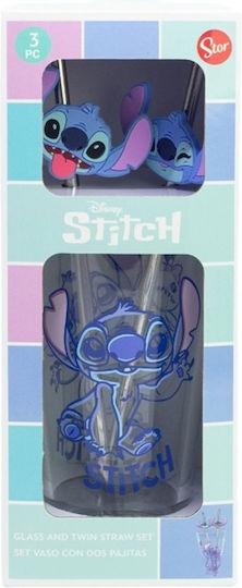 Stor Stitch Ποτήρι Νερού Γυάλινο 480ml