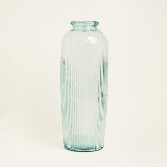 Large Transparent Vase 30 X 70 Cm Beauty Home