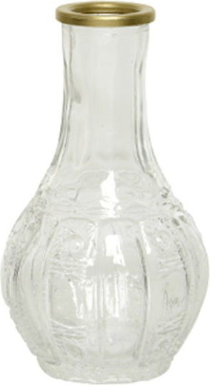 Kaemingk Decorative Vase Glass Gold Diameter 8xHeight 11.5cm