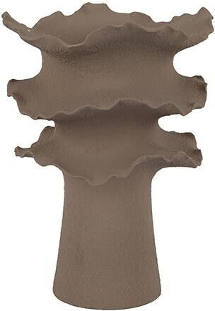 Eurolamp Ceramic Beige Vase 25x25xH33cm