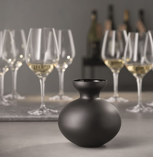 Schwarzer matter Glasspuck 800ml Φ12,8xh13cm Spiegelau 079901