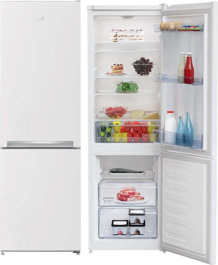 Beko Kühl-Gefrierkombination 262Es H170.8xB54xT57.4cm. Weiß RCSA270K40WN
