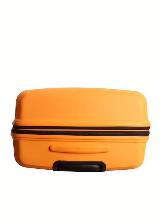 Discovery Large Orange Travel Suitcase Height 75cm