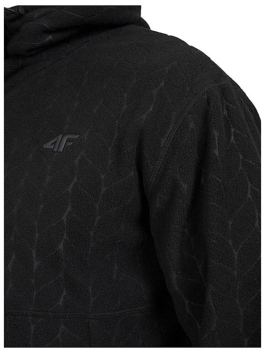 Jachetă bărbătească Fleece Neagră