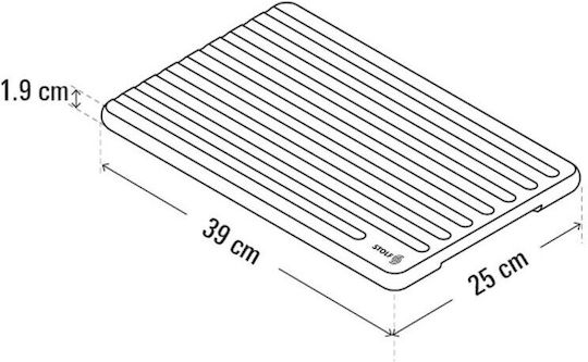 Stolf Schneidebretter für Brot Hölzernes Grüne 39x25cm