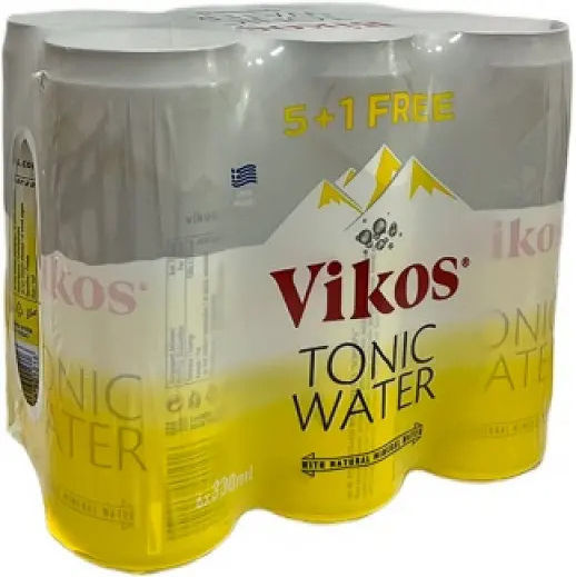 Vikos Soft Drink with Carbonation 6x330ml
