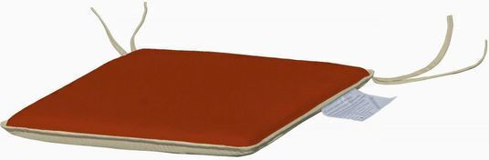 Velco Garden Chair Cushion Orange 45x45cm