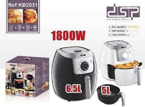 DSP KB2031 Heißluftfritteuse 5Es Schwarz