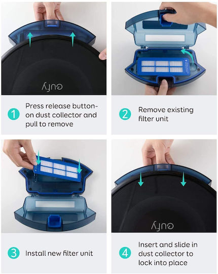 Filtre 2 Bucăți Pentru Aspirator Robot Eufy
