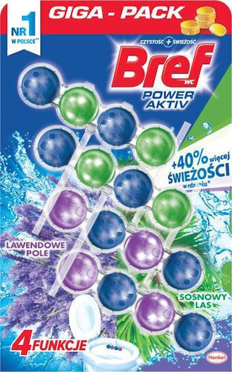 Henkel Toilet Block with Pine Scent 4x50gr