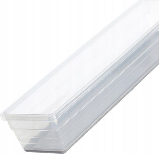 Kis Sistemo 4 Plastic Storage Box Transparent 30x7.5x5cm