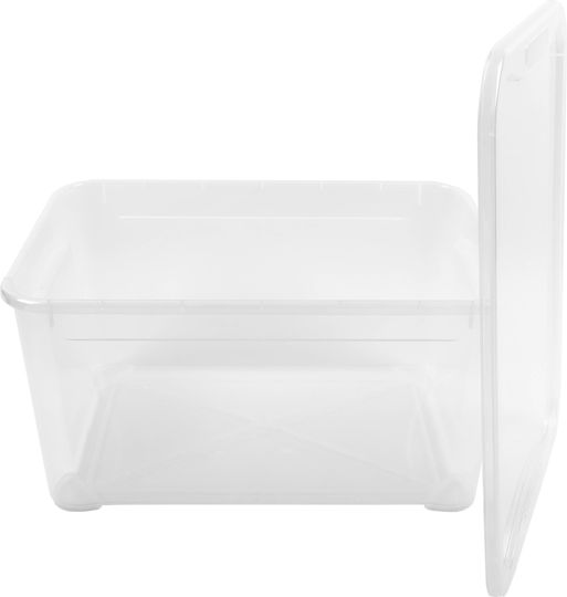Прозрачна кутия T XL 70л 39x55.5x42.5см с капак