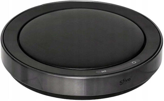 5Five Metal Waste Bin with Sensor 40lt Black
