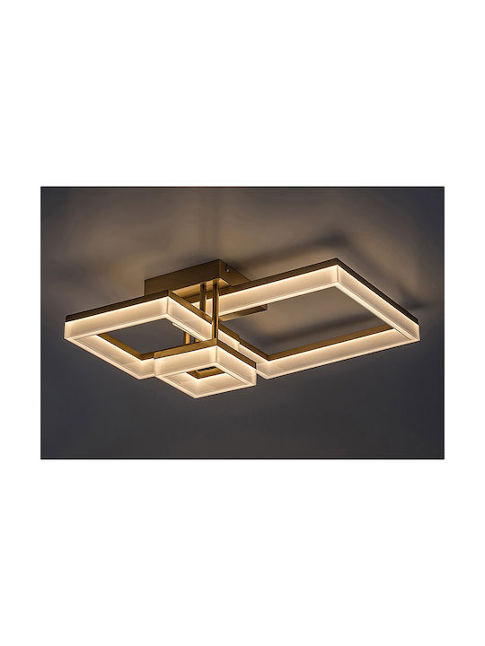 Rabalux Amilia Smart Deckenleuchte Gold mit Integrierter LED