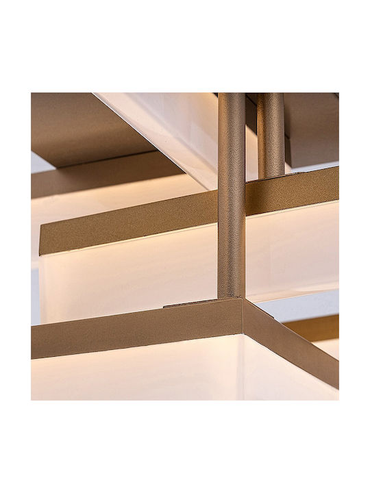 Rabalux Amilia Smart Deckenleuchte Gold mit Integrierter LED