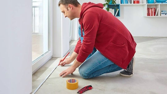 Tesa Самозалепваща Двустранна Лента Жълта 10m x 50mm