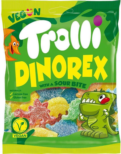 Trolli Produse De Cofetărie Dino Rex Fara Gluten 100gr