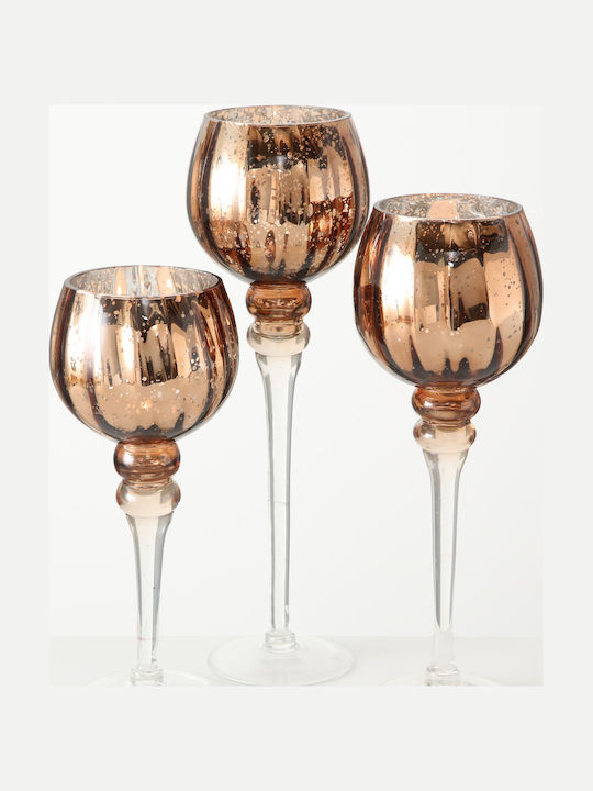 MSA Kerzenhalter Glas