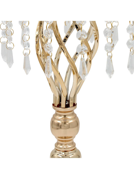 Keskor Candle Holder Metal 20x20x59cm 1pcs Various Colors