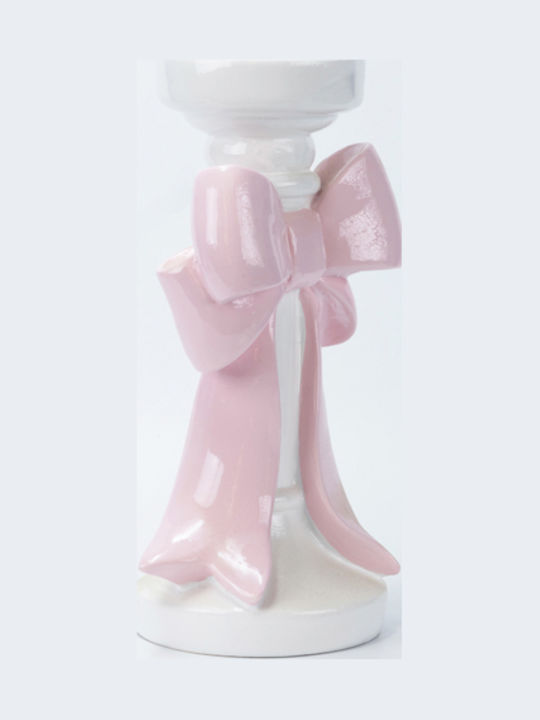 Kerzenhalter in Rosa Farbe 13,7x25,2x11cm