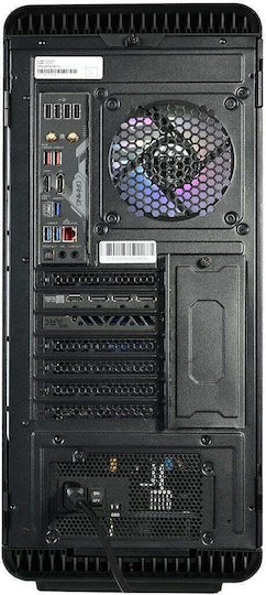 NTT System AirFrame Гейминг Настолен Компютър (Ultra 5-250K/32GB DDR5/2.0TB SSD/GeForce RTX 5070/W11 Home)