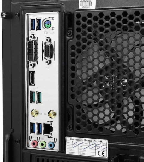 Komputronik Level GO G11 Desktop PC (Ryzen 5-/32GB DDR4/1.0TB SSD/W11 Home)