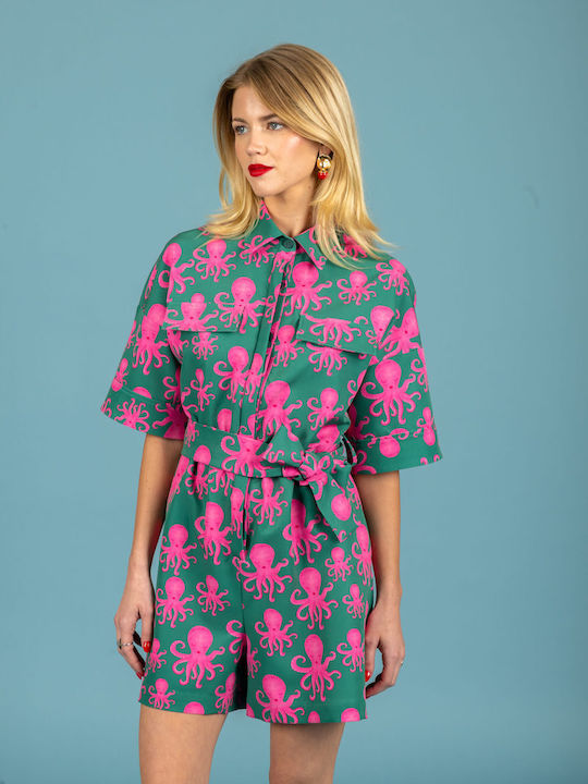 Damentyp Jumpsuit Grün