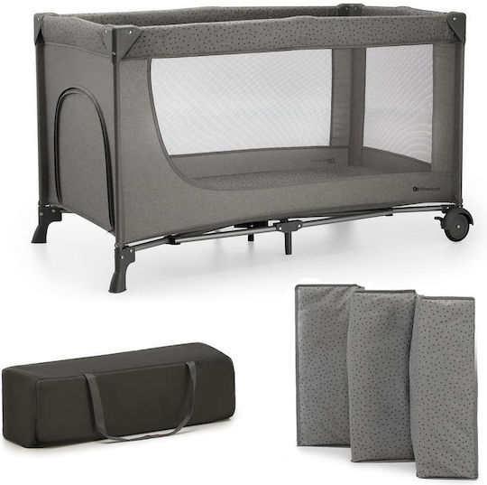 Kinderkraft Joy 2 Laufstall mit Matratze Gray 129x69cm