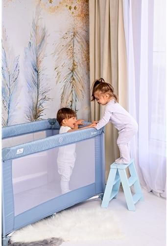 Lorelli Torino Playpen with Mattress Arctic Floral 127x68cm