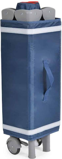 Cangaroo Once Upon A Time Playpen 3 Levels with Changing Table & Mattress Jeans 125x62cm