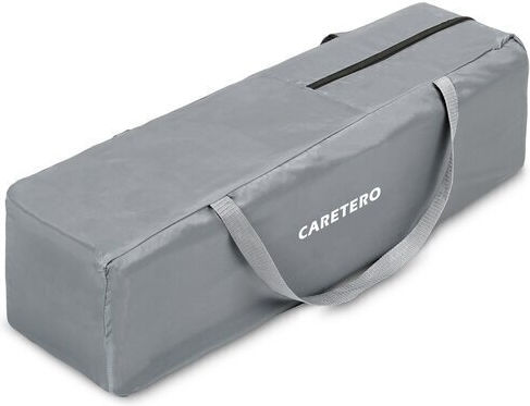 Caretero Quadra Park with Mattress Gray 82x82cm