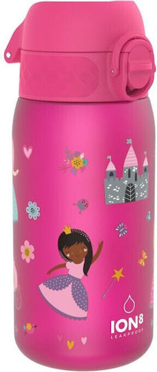 Ion8 Kids Thermos Water Bottle Fuchsia 320ml
