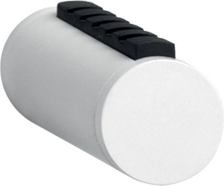 Inofix Άγκιστρο Μπάνιου Μονό με Βίδες ​3.1x5.2cm Λευκό